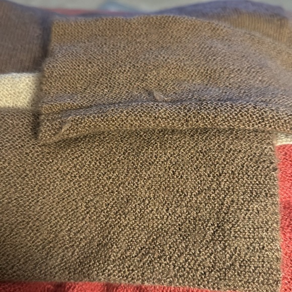 Peru Étnico Made in Peru Baby Alpaca sweater dress color block Sz M-L - Picture 11 of 11